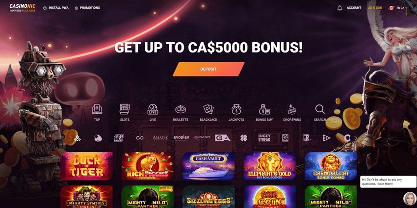Casinonic Evaluation - Professional & Gamer Scores (2026 )